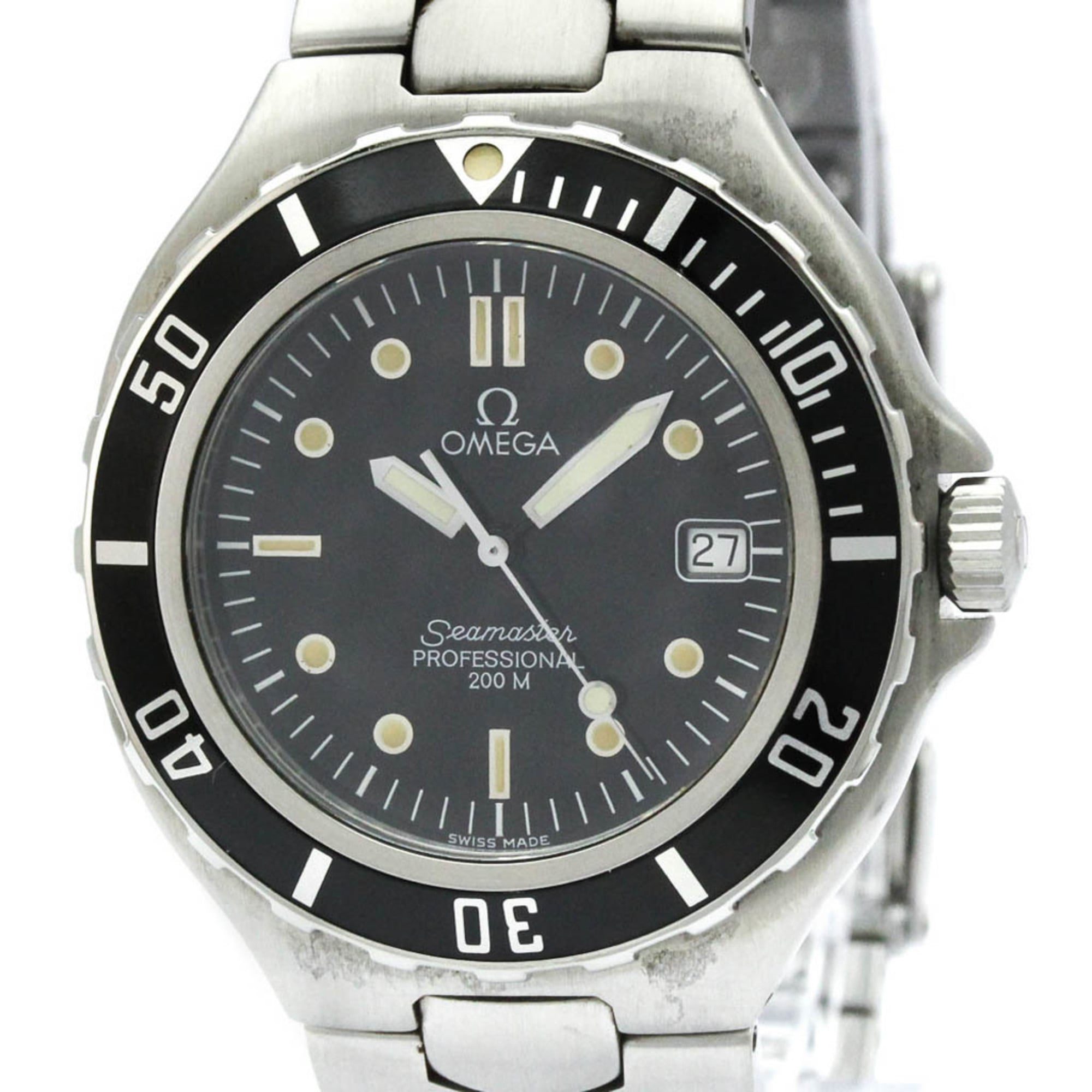 Omega Seamaster Quartz Stainless Steel Men\'s Sport 2850.50