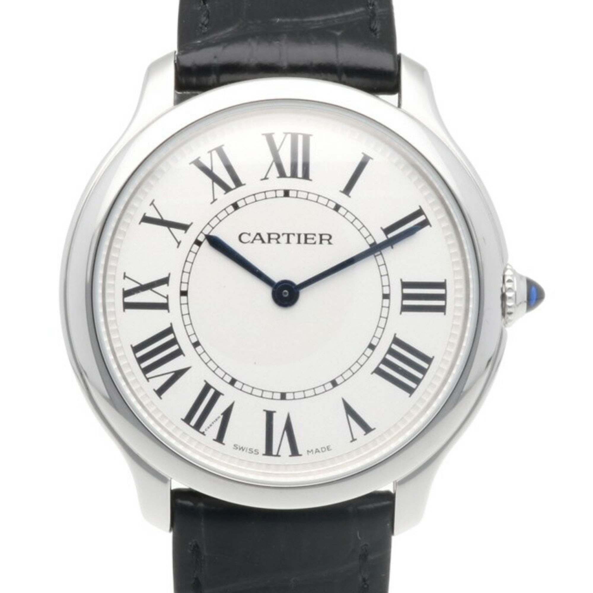 Cartier Rondemast Watch, Stainless Steel Quartz, Men\'s, CARTIER