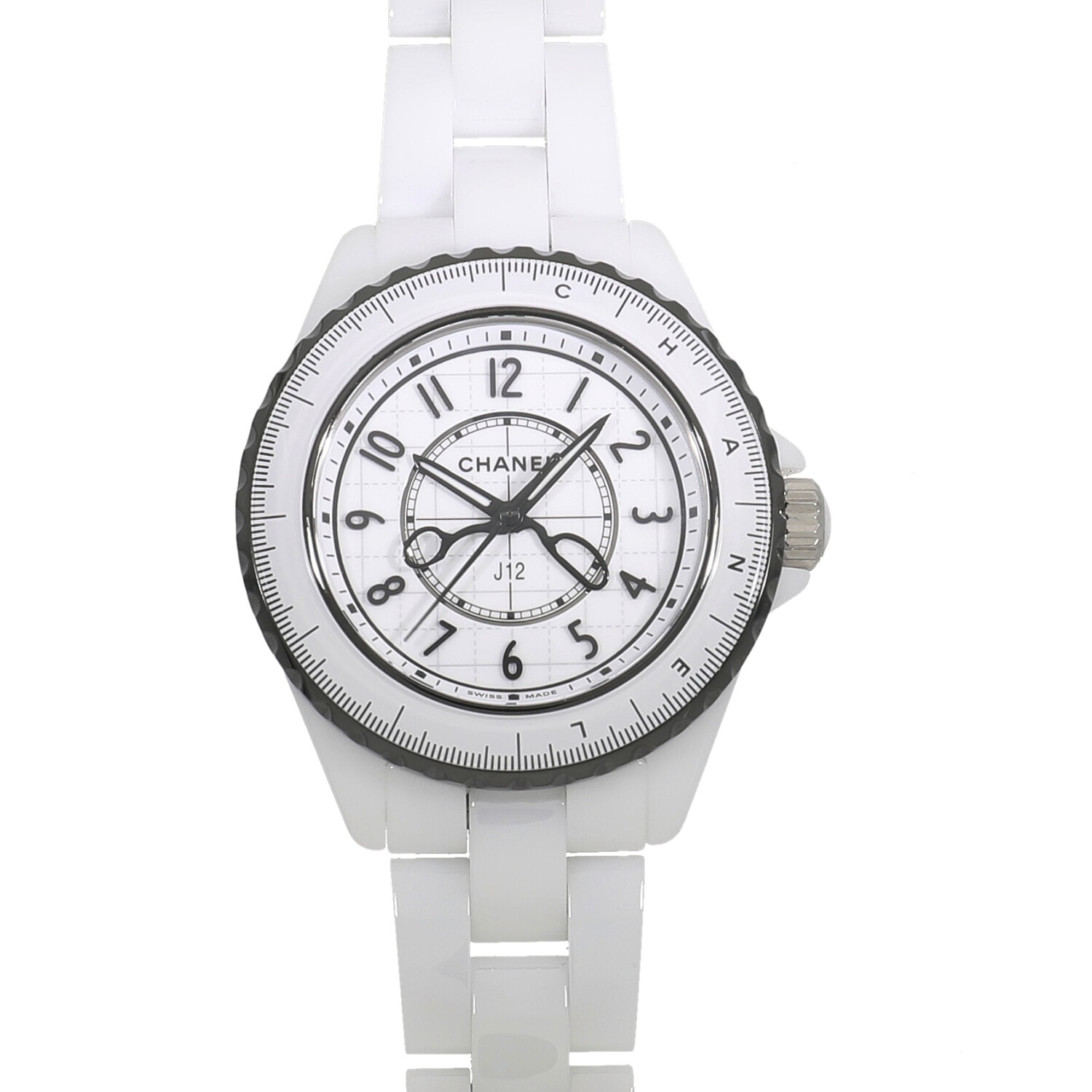 2024 [USED] CHANEL J12 H9763 WHITE Watch Ref: H9763