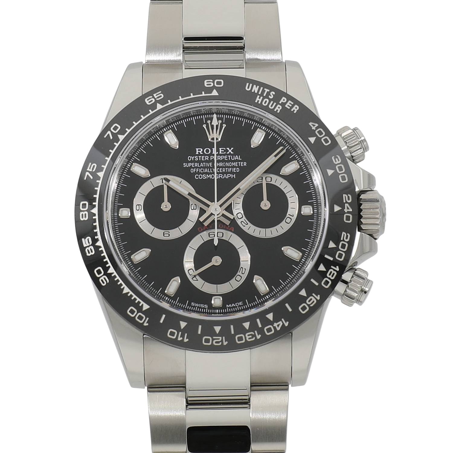 2022 [USED] ROLEX COSMOGRAPH DAYTONA 116500LN BLACK Watch Ref: 116500LN
