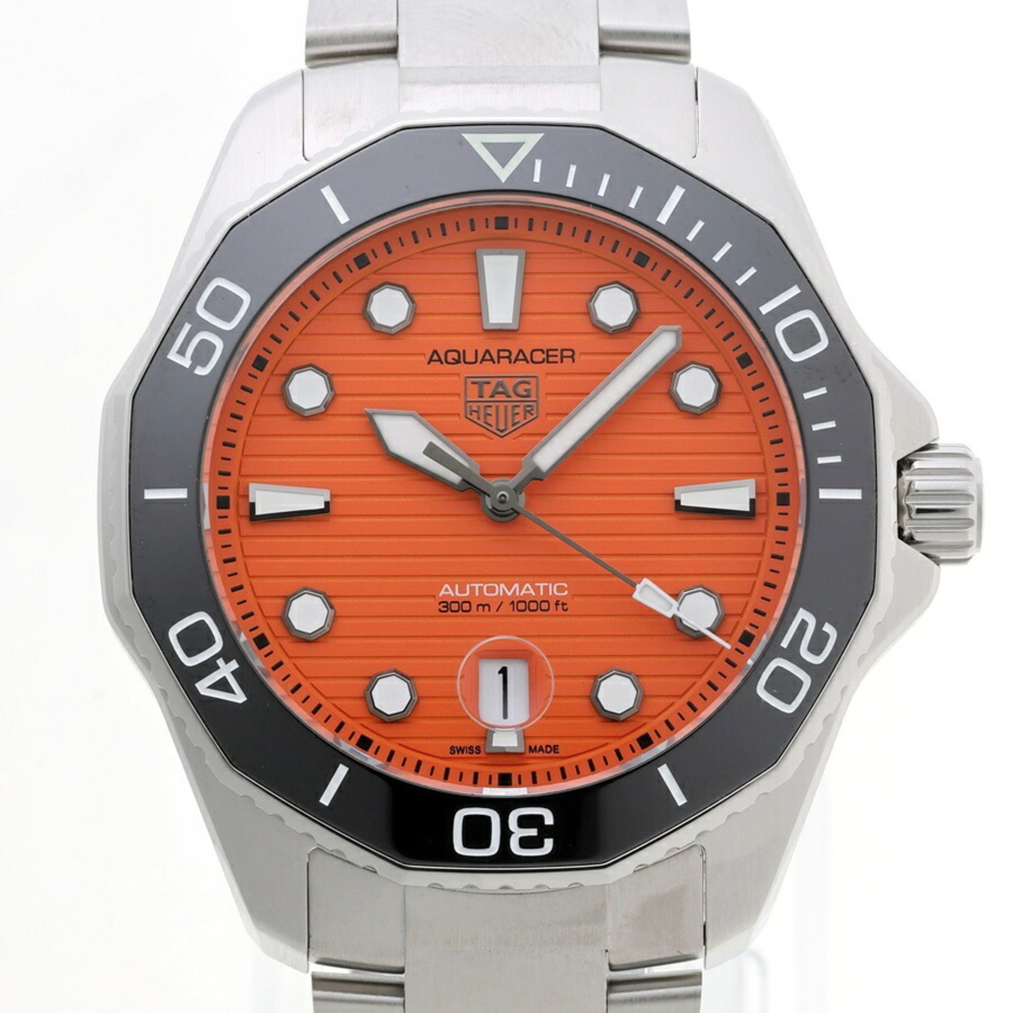 TAG Heuer Aquaracer Professional 300 WBP201F.BA0632 Orange Automatic Watch 70293