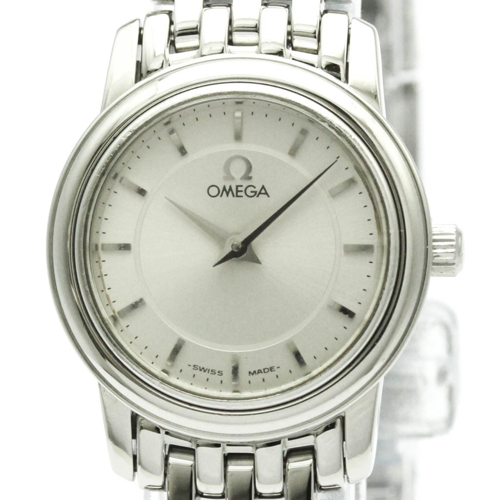 OMEGA De Ville Prestige Stainless Steel Ladies Watch 4570.31 Polished