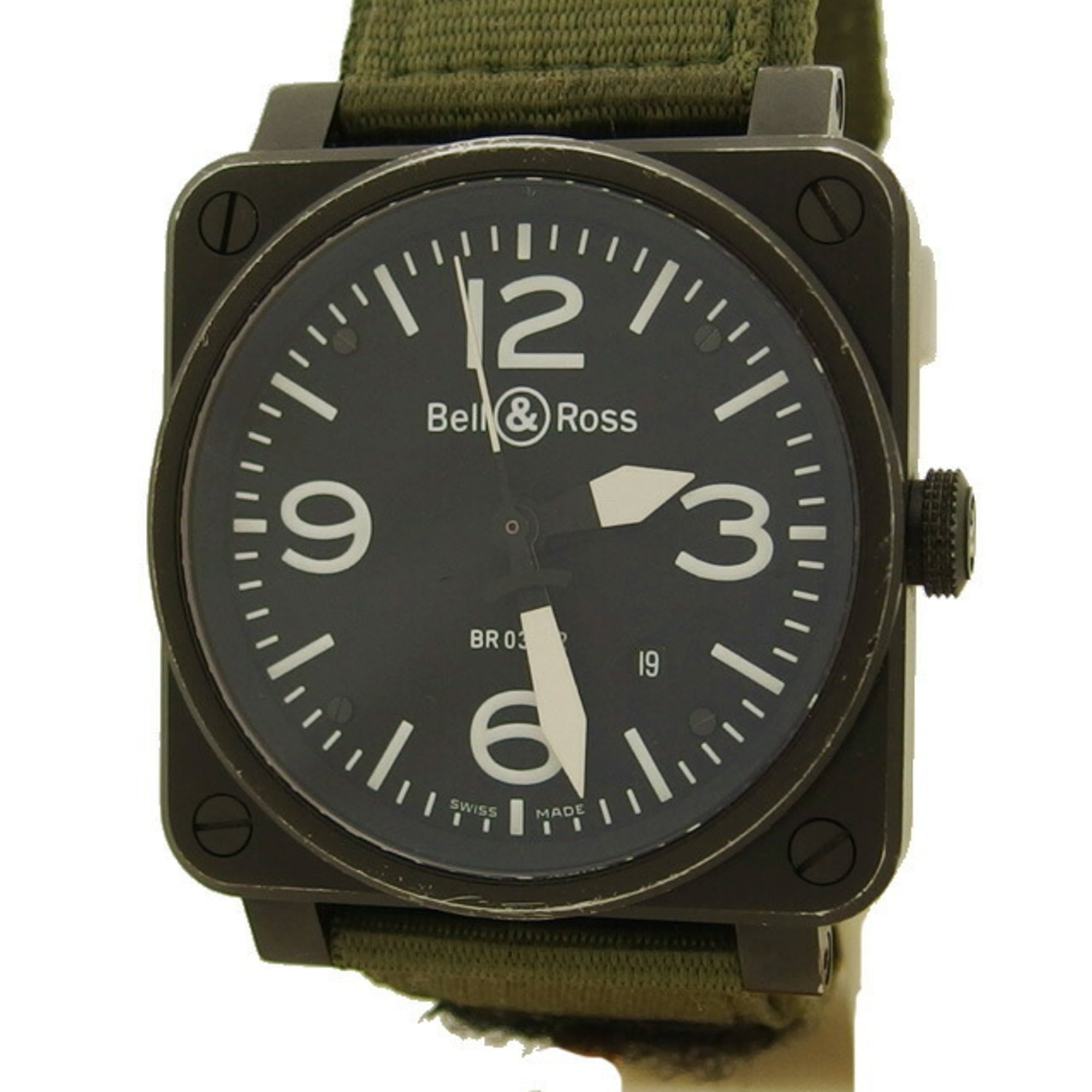 Bell & Ross Aviation BR03-92 Men\'s Watch with Black Dial