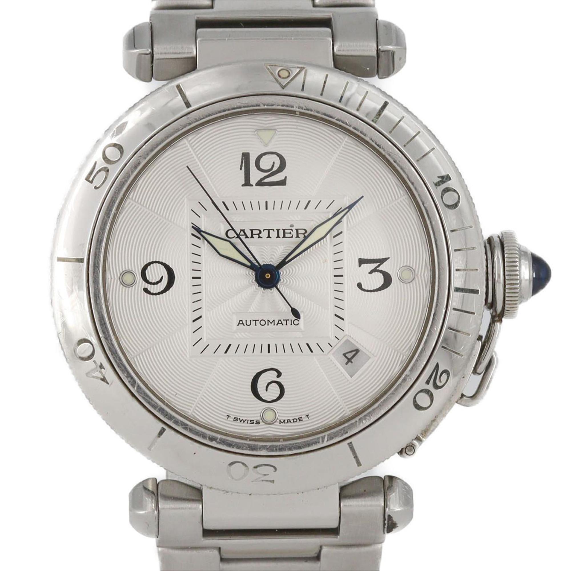 Cartier Pasha W31031H3 Stainless Steel Automatic Watch