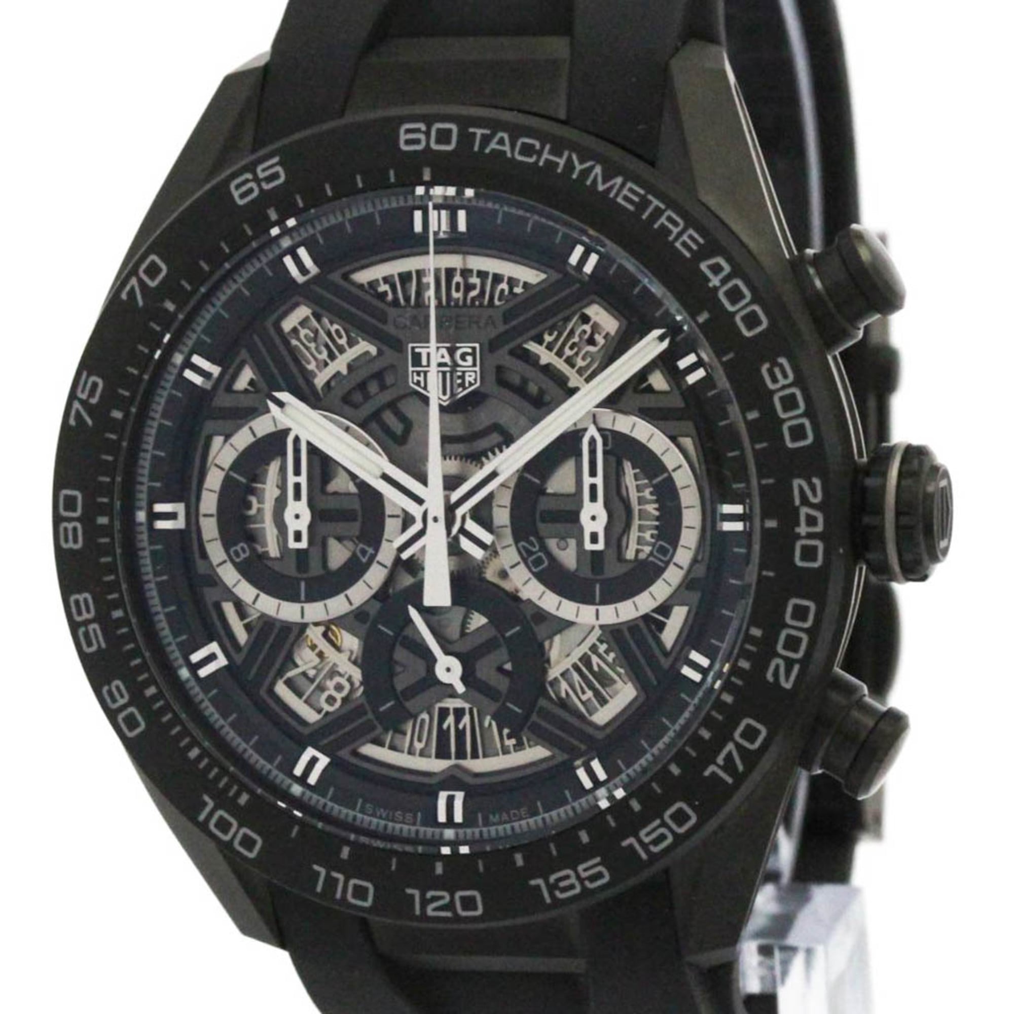 TAG HEUER Carrera Chronograph Extreme Sports Titanium Watch CBU2080 Never Used