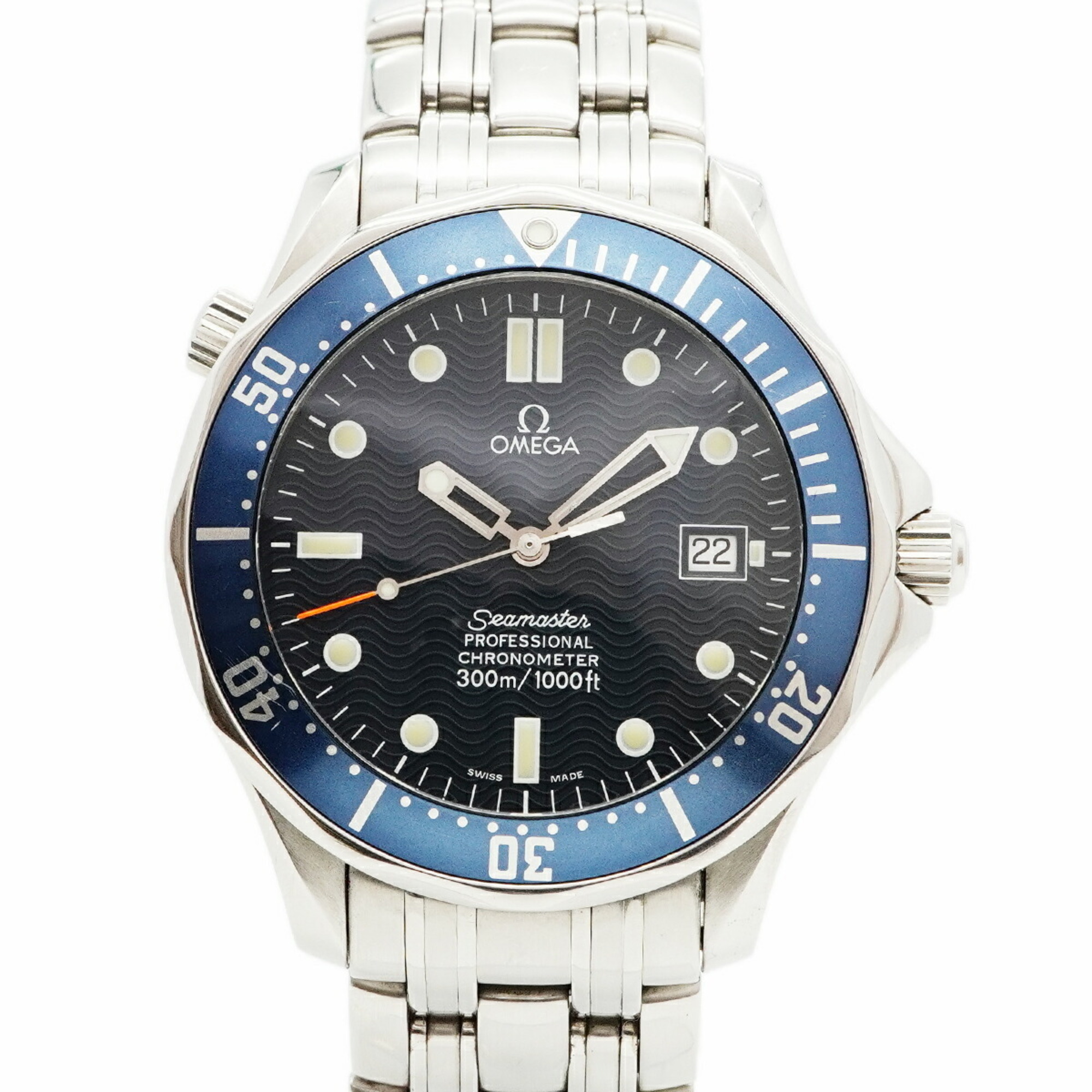 Omega Seamaster 2531.80 Navy Dial Men\'s Watch