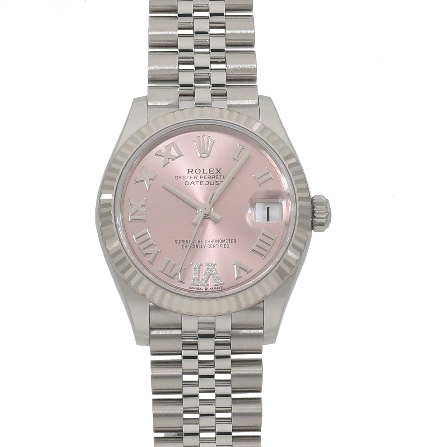 [NEW] ROLEX DATEJUST 31 278274 PINK_VI DIAMOND Watch Ref: 278274