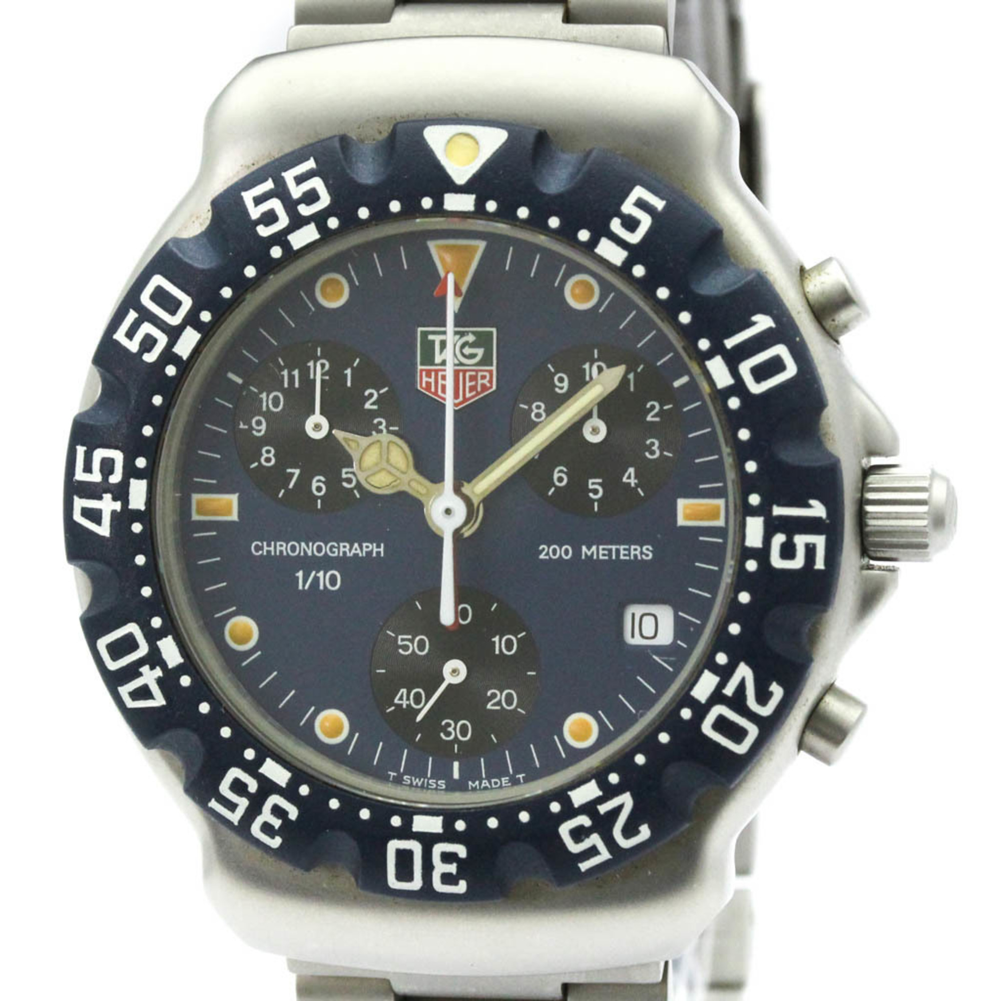 TAG HEUER 2000 Formula 1 Chronograph Steel Quartz Mens Watch CA1210
