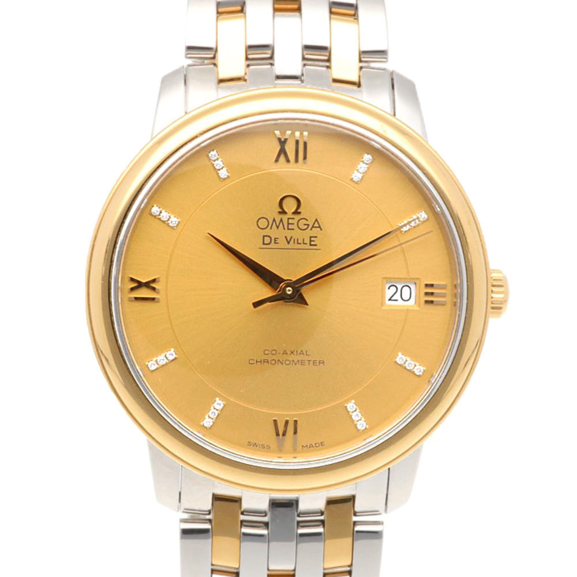 Omega De Ville Prestige Watch, Stainless Steel, 42420372058001, Automatic Winding, Overhauled, Men\'