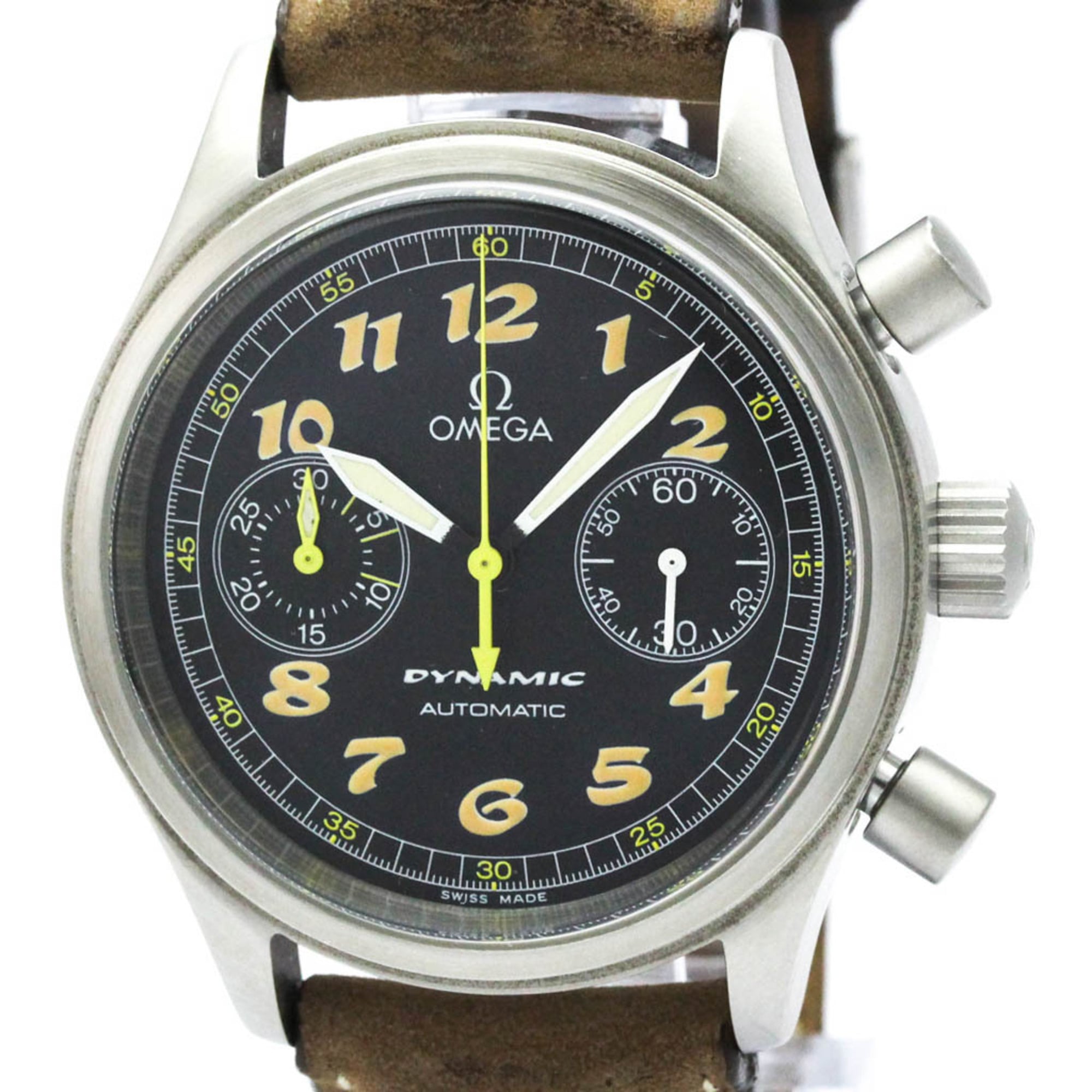 OMEGA Dynamic Chronograph Steel Automatic Mens Watch 5240.50 Polished