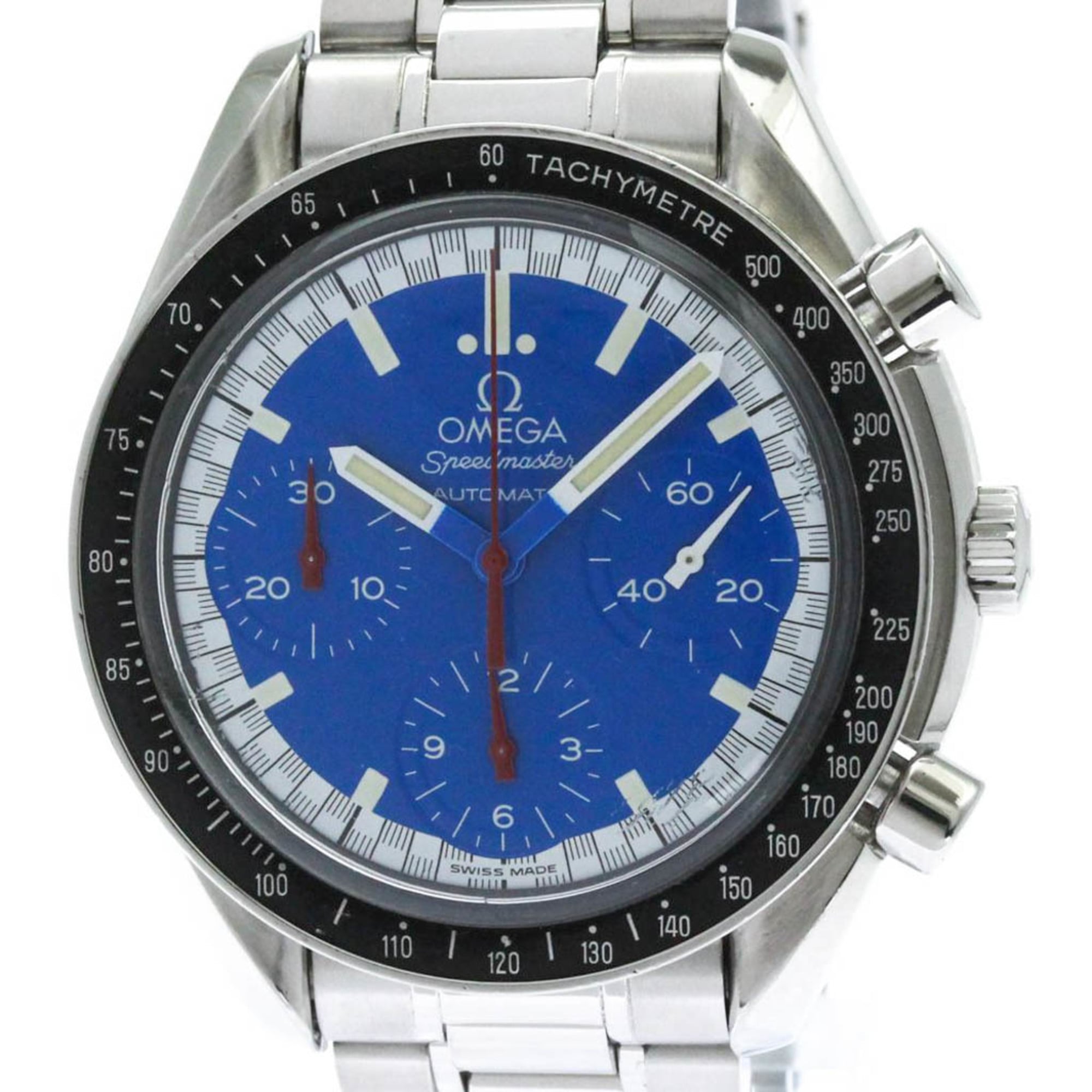 OMEGA Speedmaster Michael Schumacher Blue Dial Watch 3510.81