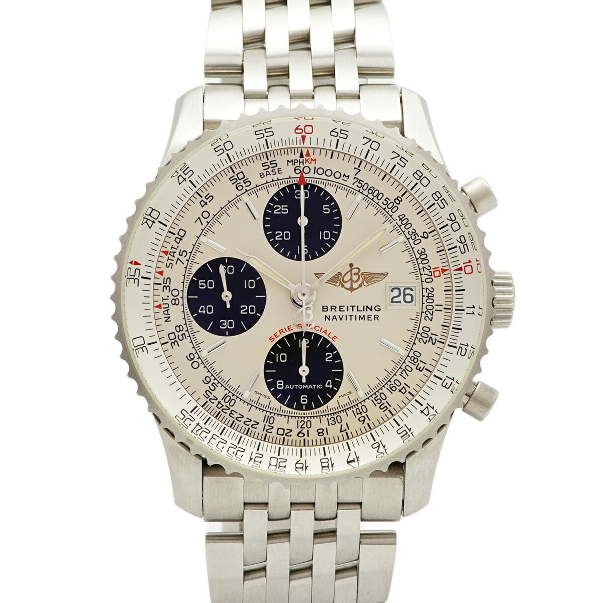 Breitling Navitimer Fighters A13330 Ivory Dial Men\'s Watch
