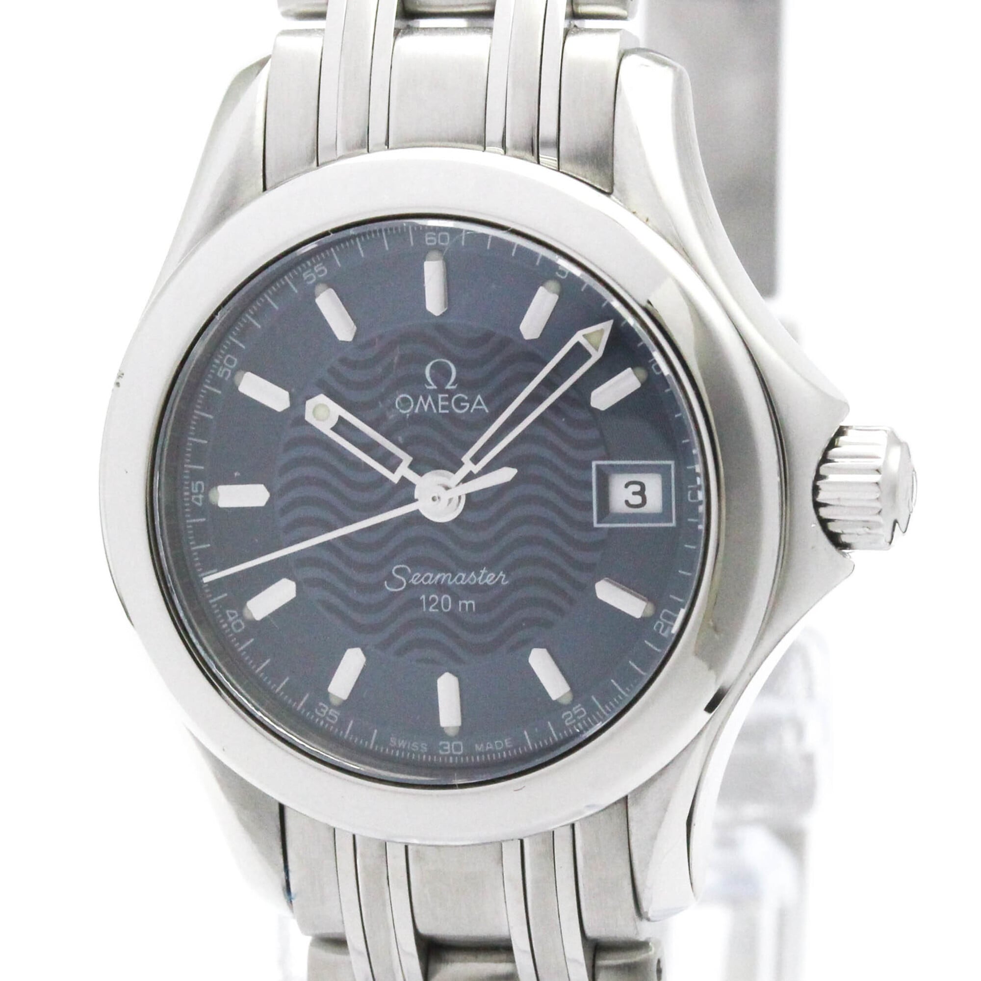 OMEGA Seamaster 120M Steel Quartz Ladies Watch 2581.81 Polished