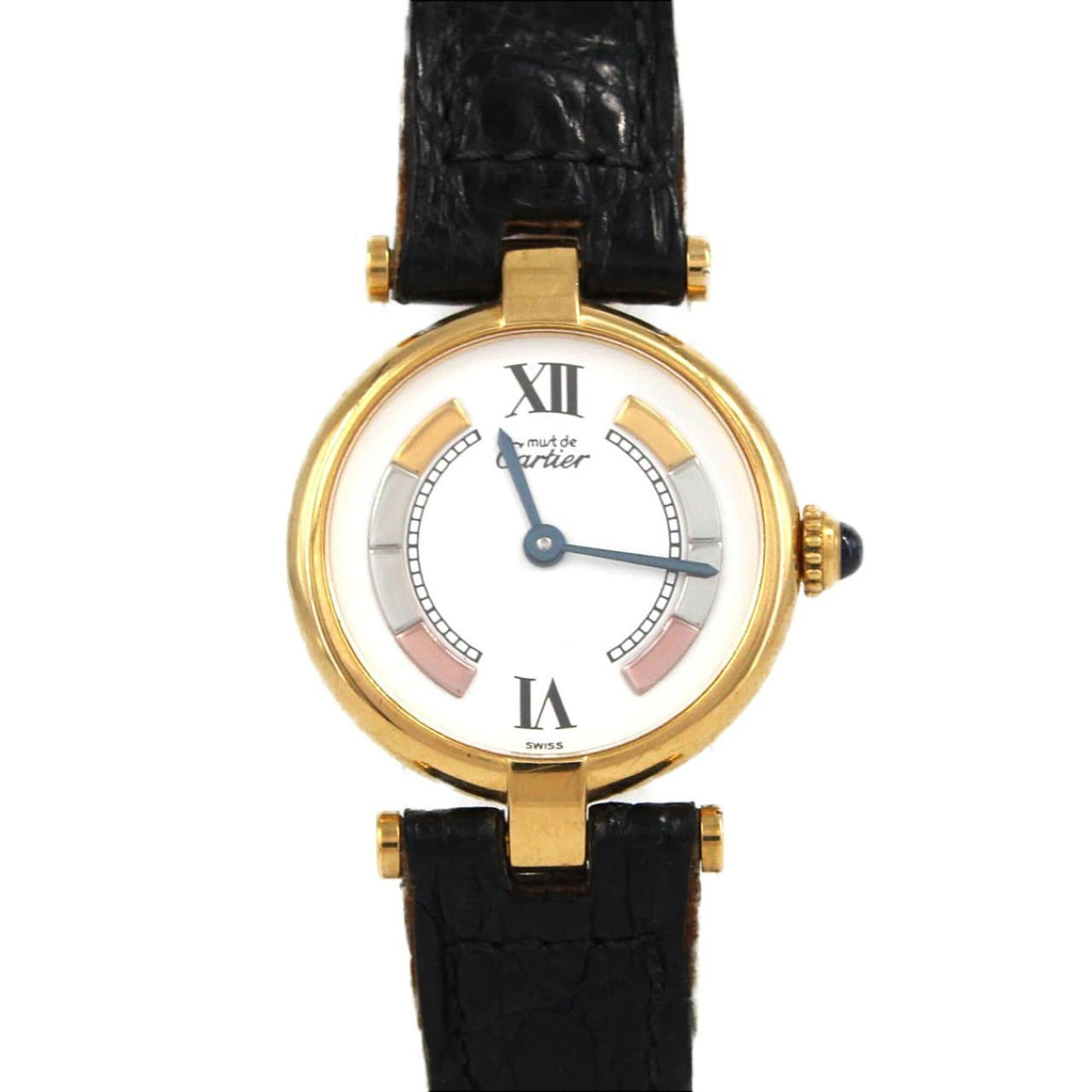 Cartier Must VLC GP W1006554 Quartz Watch