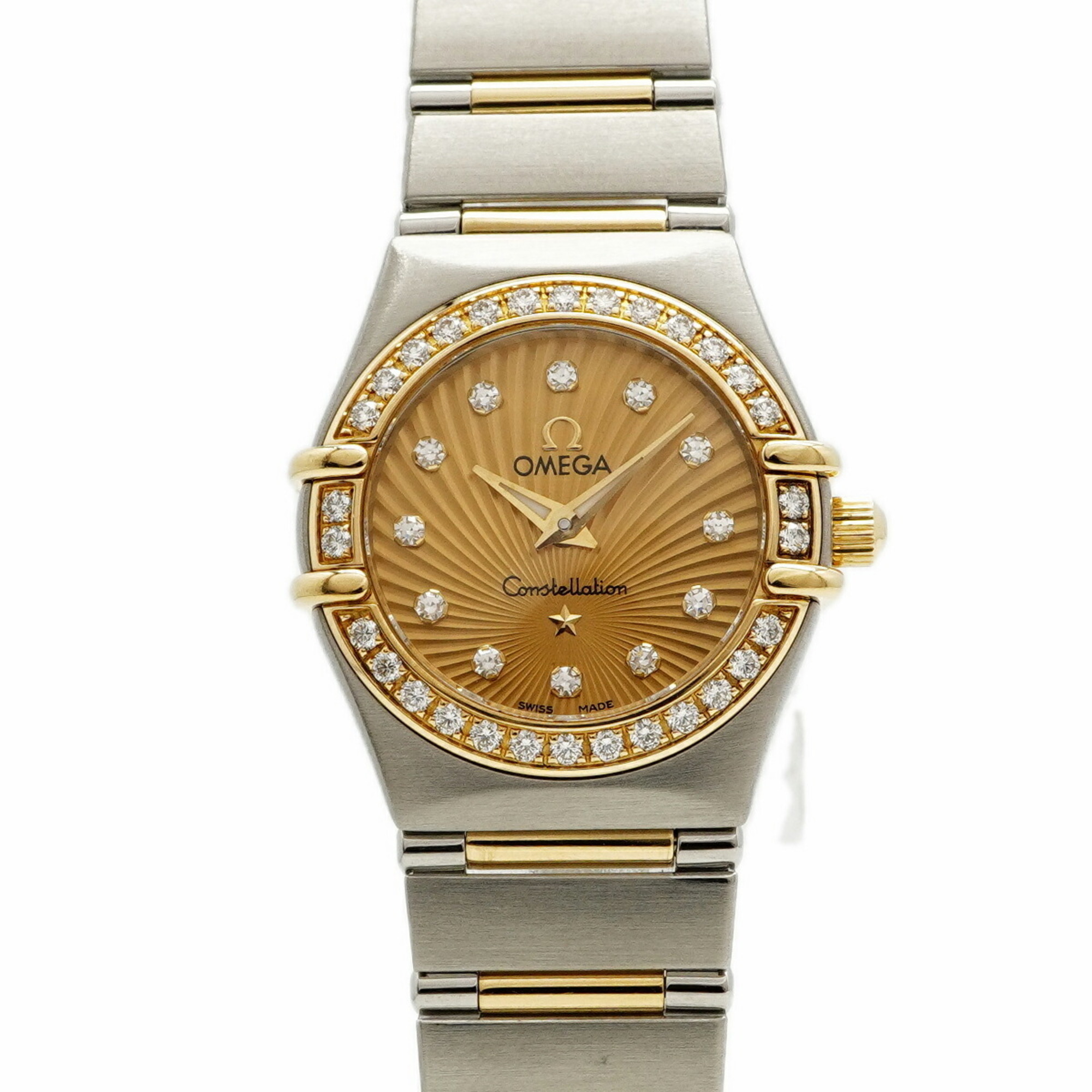 Omega Constellation 111.25.23.60.58.001 Gold Dial Women\'s Watch