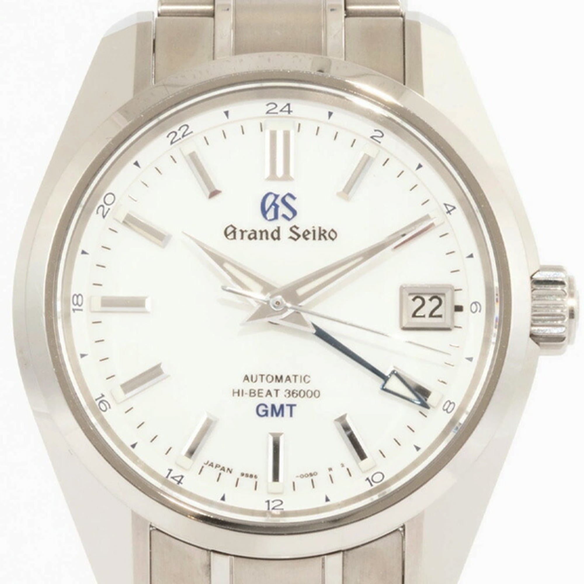 Grand Seiko Heritage Collection Mechanical Hi-Beat Watch SBGJ255 Bright Titanium Silver Men\'s