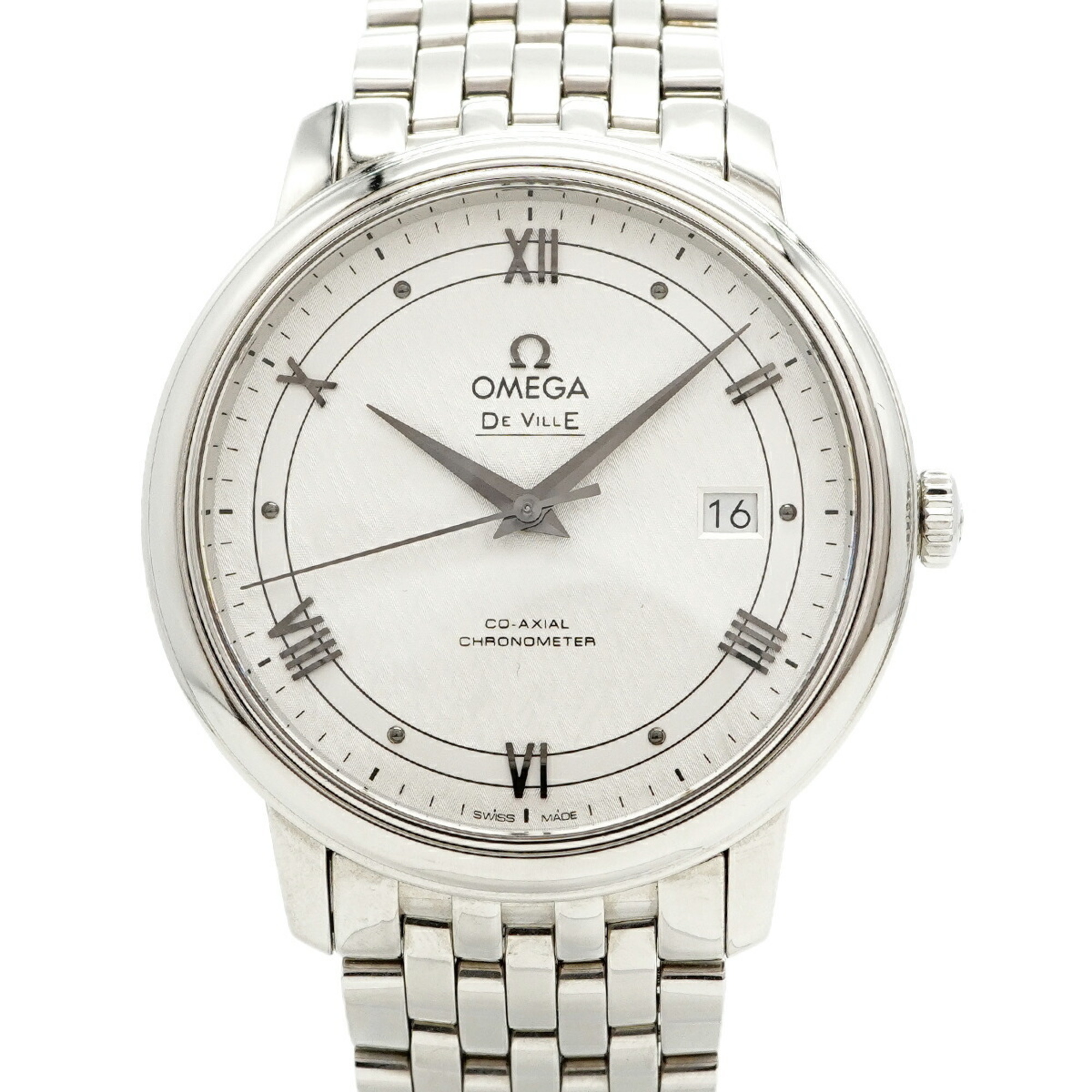 Omega De Ville 424.10.40.20.02.005 Silver Dial Men\'s Watch