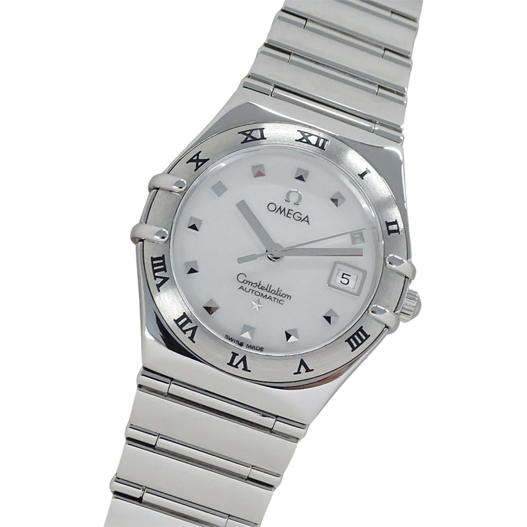 Omega Constellation 1591.71 Women\'s Watch, Brand Name, Shell Case, Date Display, Automatic Movement