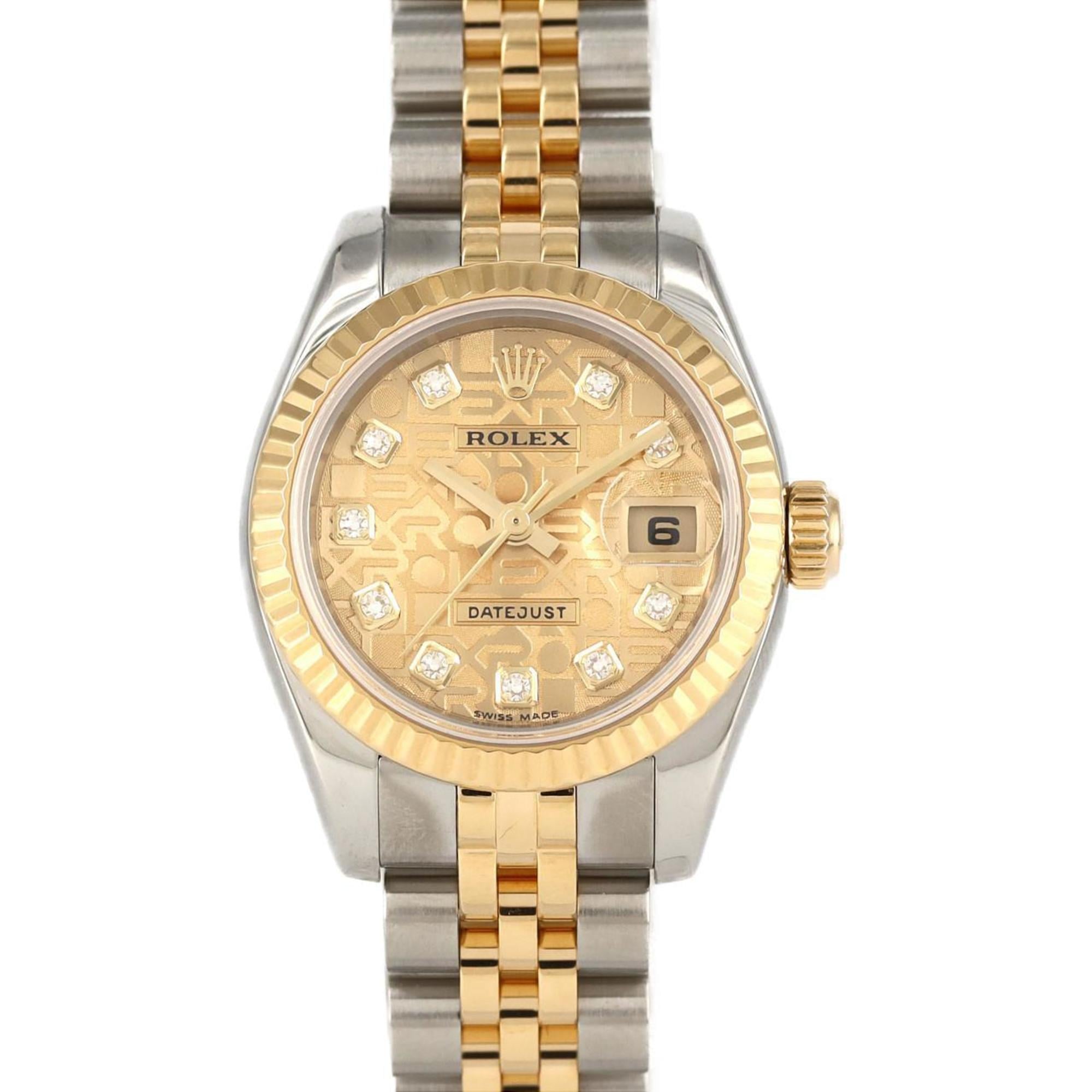 Rolex Datejust 179173G SSxYG Automatic Watch, D Serial
