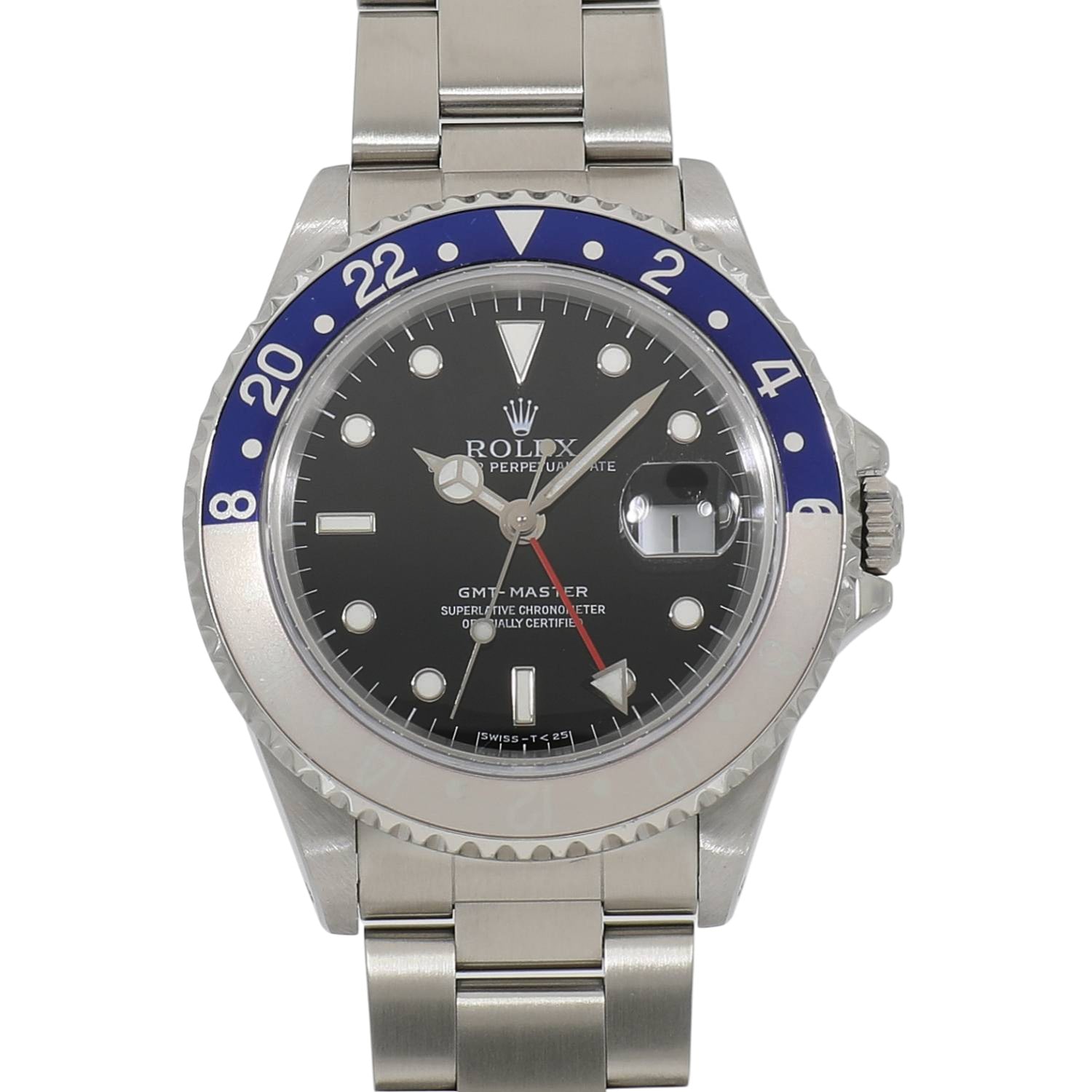 1997 [USED] ROLEX GMT 16700 BLACK Watch Ref: 16700