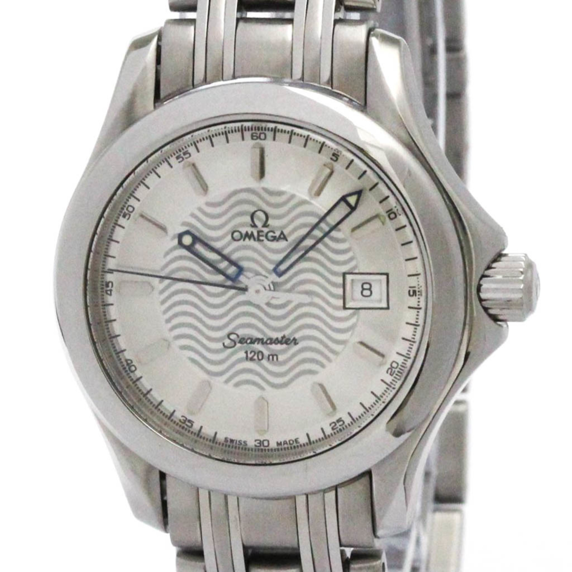 OMEGA Seamaster 120M Steel Quartz Ladies Watch 2571.31 Polished