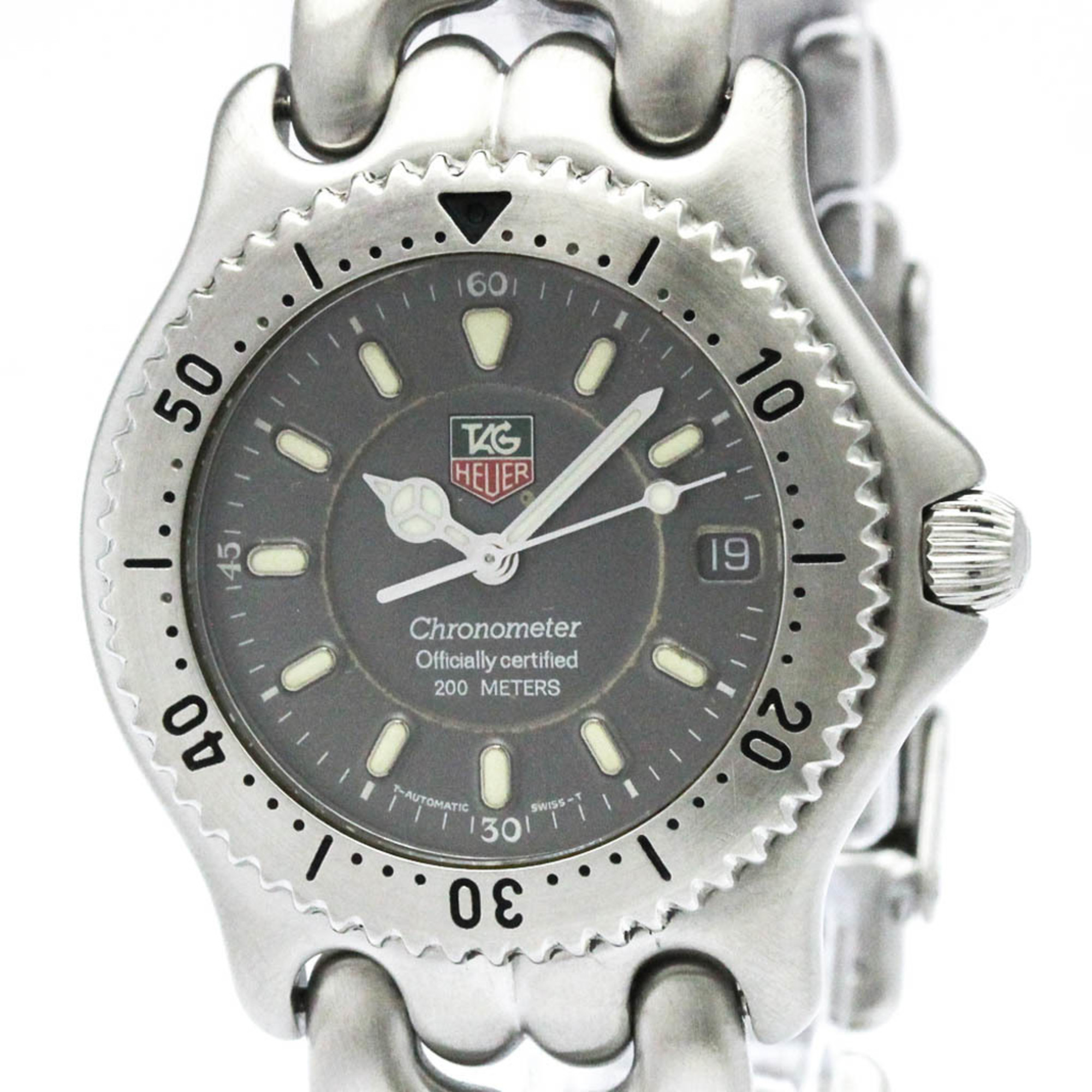 TAG HEUER Sel 200M Chronometer Automatic Mens Watch S89.206 Polished