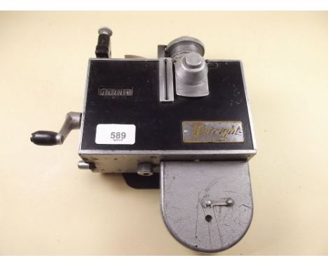A 1950's bus ticket 'Setright' machine