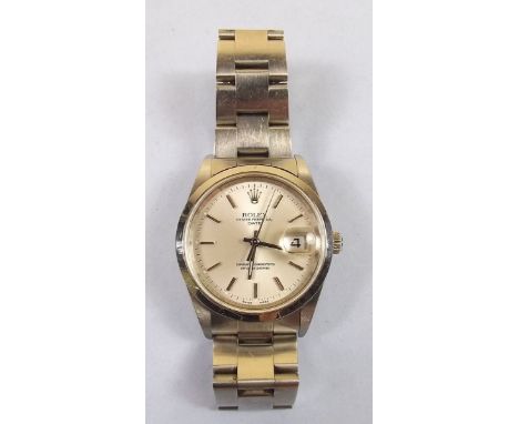 A Rolex Oyster Perpetual Superlative Chronometer gentleman's wrist watch - boxed with documentation, receipt and spare link