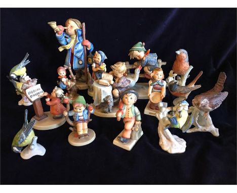 A number of Hummel figures