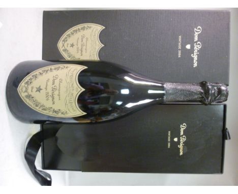 A 750ml bottle of Dom Perignon Champagne, Vintage 2004  boxed