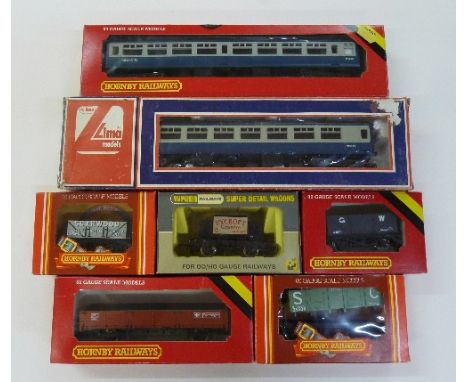 Hornby, Wrenn and Lima model rail, boxed, (7)