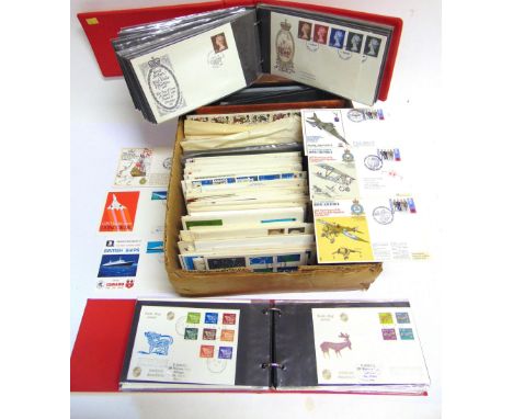 STAMPS - A GREAT BRITAIN FIRST DAY &amp; COMMEMORATIVE COVER COLLECTION  circa 1960s-80s, commemorative and definitive; toget