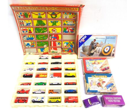 ASSORTED CORGI DIECAST MODEL VEHICLES  including a Corgi Junior Christmas gift set, each boxed (latter box worn, with some lo