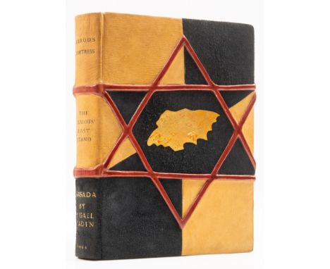 Winstanley (Alan, binder).- Judaica.- Yadin (Yigael) Masada: Herod's Fortress and the Zealot's last stand,&nbsp;illustrations