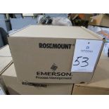 Unused Rosemount 3051 Series Pressure Transmitter With Flowmeter