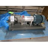 Unused 316SS Flowserve Centrifugal Naphtha Reflux Pump