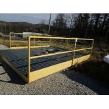 Steel Platform , 15' x 15' Galvanized Steel Grate Decking