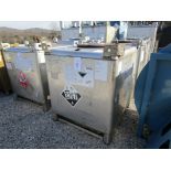 Hoover Materials Type 31A Stainless Steel IBC Tote