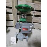 Unused Fisher 657 Control Diaphragm Actuator Valve