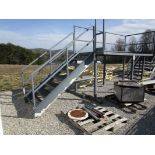 Steel Platform , 6' x12' Galvanized Steel Grate Decking