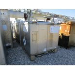 Hoover Materials Type 31A Stainless Steel IBC Tote