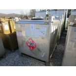 Hoover Materials Type 31A Stainless Steel IBC Tote