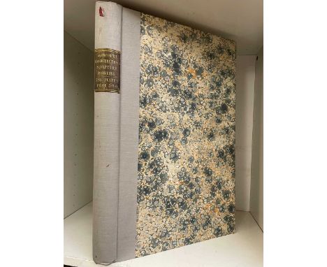 D'AGINCOURT (Seroux) History of Art by its Monuments, 3 vols. bound in one, London 1847, large folio, 328 plates as required,