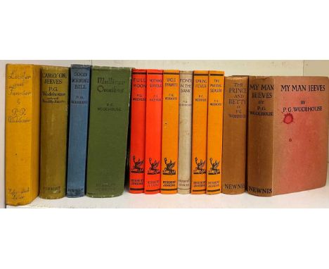 WODEHOUSE (P G)  Collection of works without dust jackets, including: My Man Jeeves, George Newnes circa 1926, printed by Haz
