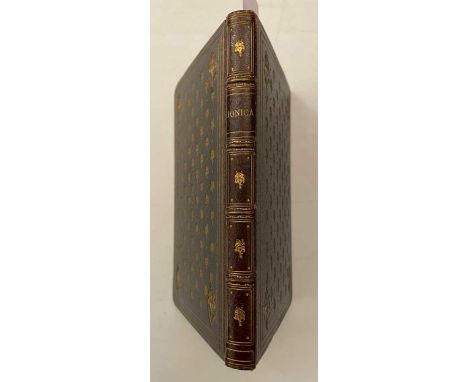 [CORY (William Johnson)] Ionica, 1858; Ionica II, 1877, bound in one, 1st editions, 8vo, endpapers spotted, few pencil revisi