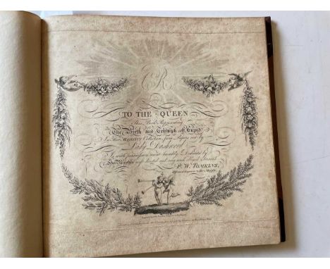 TOMKINS (P W)  The Birth and Triumph of Cupid, from papers cut by Lady Dashwood, in Her Majesty's Collection, 1795, square 4t