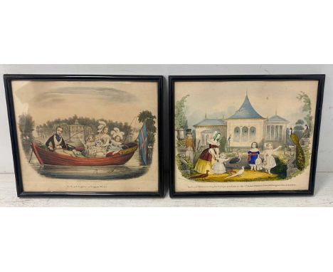 Dean & Co., publishers The Royal Children, Feeding the Foreign Poultry, at the Chinese Summer House Buckingham Palace Gardens