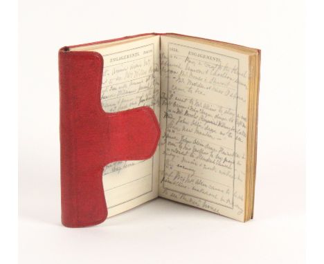 A leather wallet bound book - The Gem or Useful Pocket Book Adapted for Youth, 1853, published by R and A Suttaby É, title pa