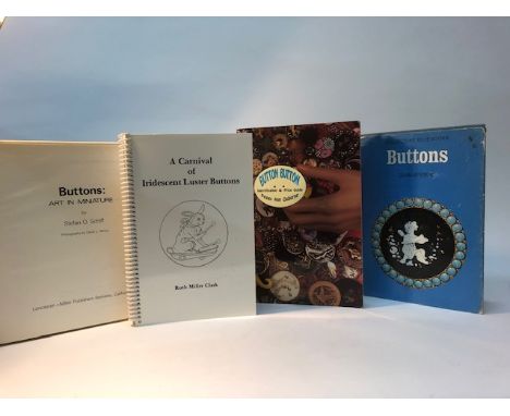 Buttons - Reference Books, comprising - Boutons - Therese Gandovet, n.d. Buttons Heritage - Erwina Chumberlin and Minerva Min