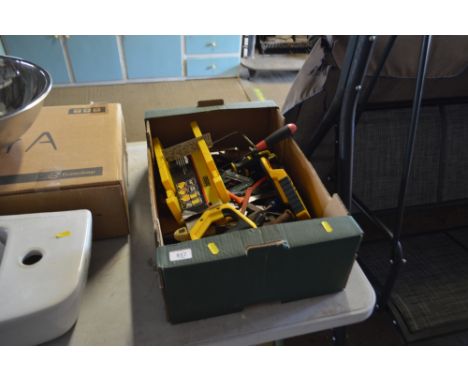 A box of various tools